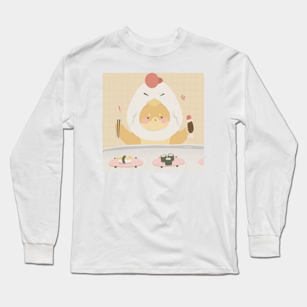 Sushi Lover Long Sleeve T-Shirt by Piexels